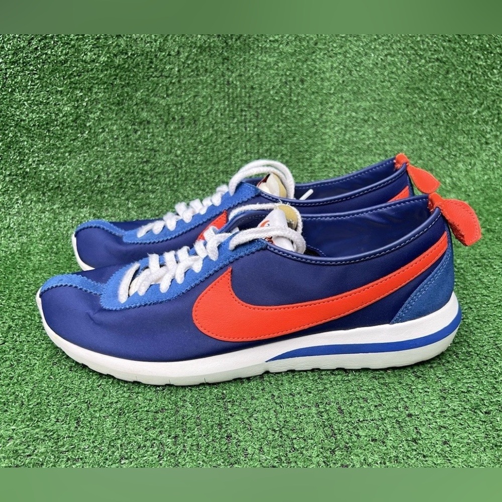 Nike Roshe Cortez Blue Varsity Maize Red White 823299-407 Sneakers Shoes Mens 13